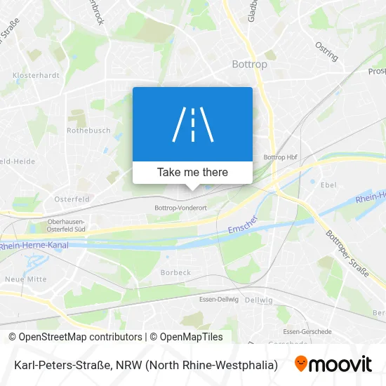 Karl-Peters-Straße map