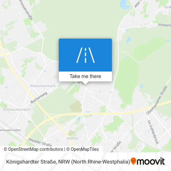 Königshardter Straße map