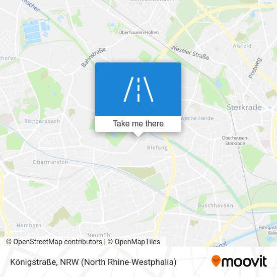 Königstraße map