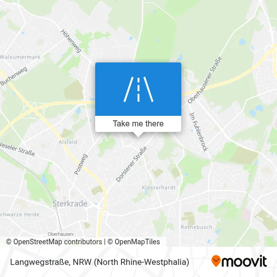 Langwegstraße map