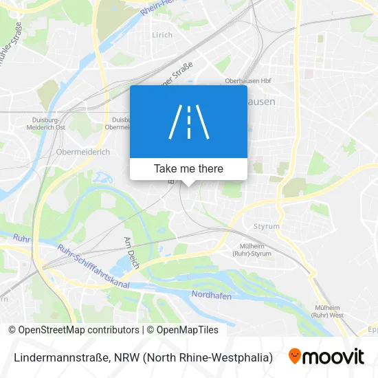 Карта Lindermannstraße