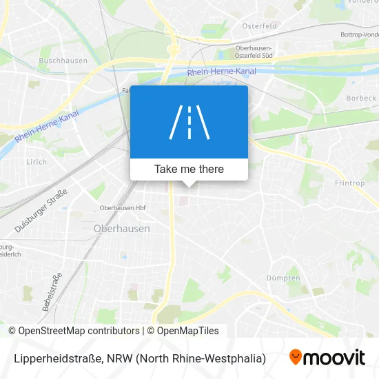 Lipperheidstraße map