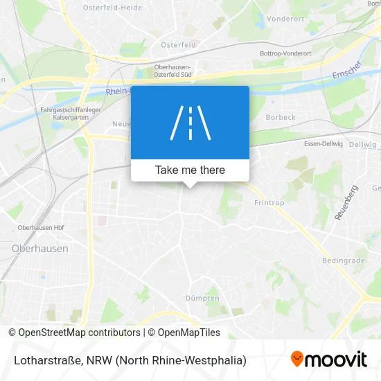 Карта Lotharstraße