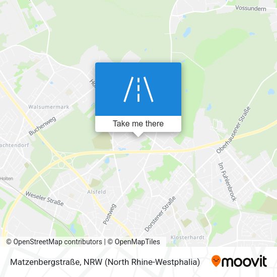 Matzenbergstraße map