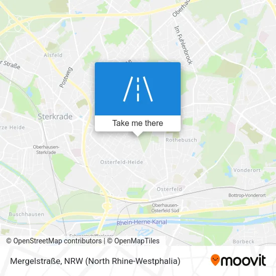 Mergelstraße map