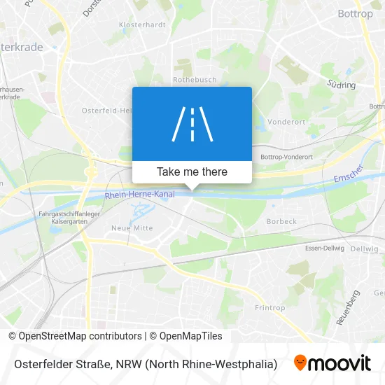Карта Osterfelder Straße