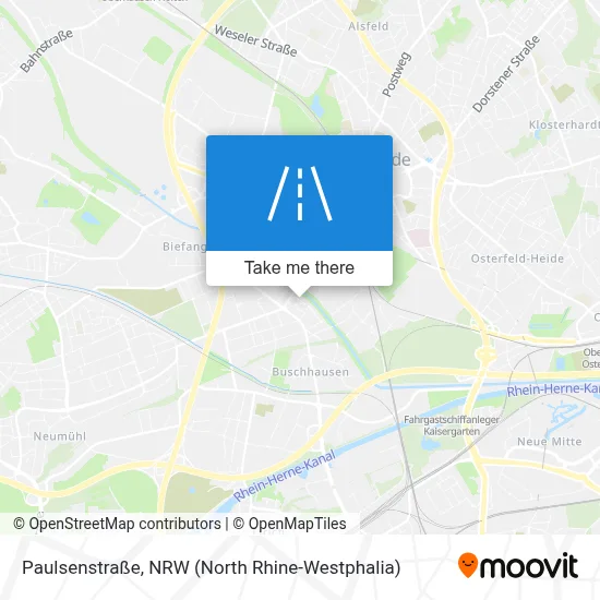 Paulsenstraße map
