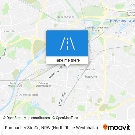 Rombacher Straße map