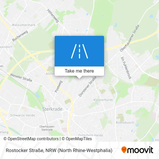 Карта Rostocker Straße