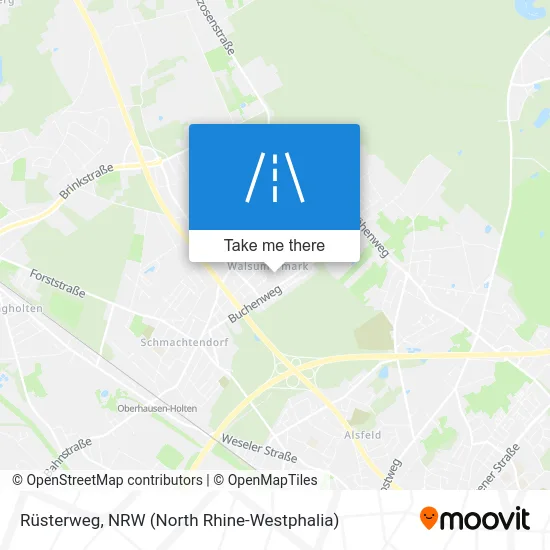 Rüsterweg map
