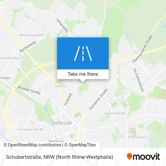 Карта Schubertstraße