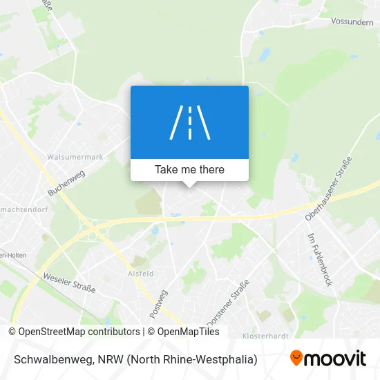 Карта Schwalbenweg