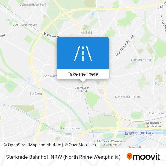 Sterkrade Bahnhof map