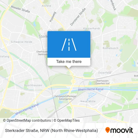 Sterkrader Straße map