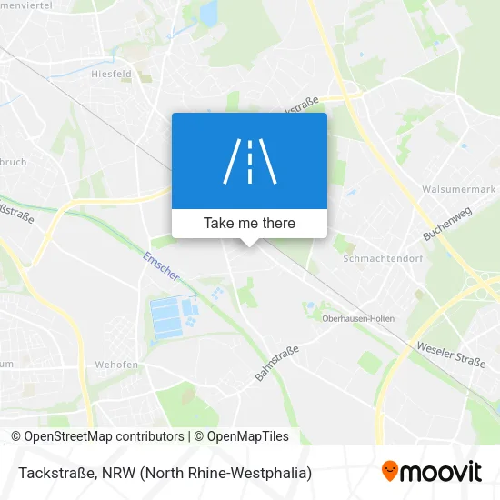 Карта Tackstraße