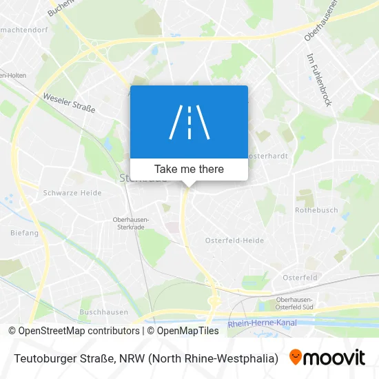 Teutoburger Straße map