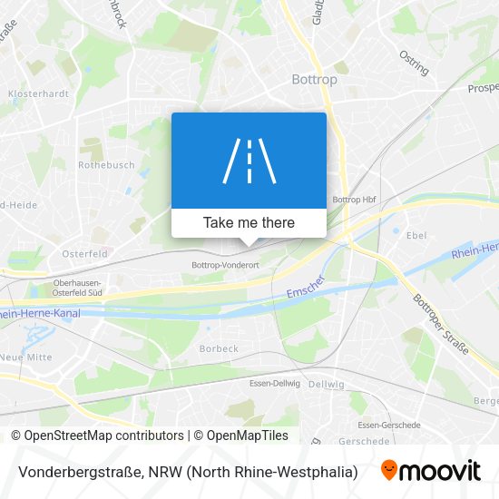 Vonderbergstraße map
