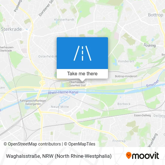 Waghalsstraße map