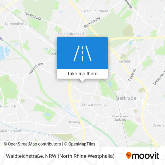 Waldteichstraße map