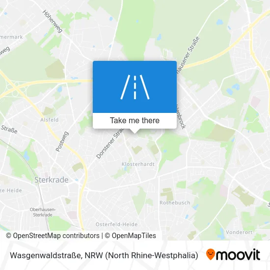 Карта Wasgenwaldstraße