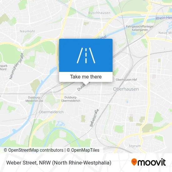 Weberstraße map