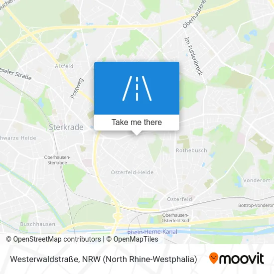 Westerwaldstraße map