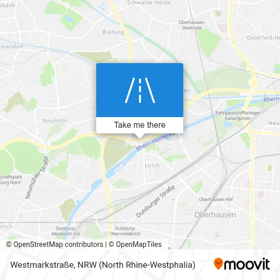 Westmarkstraße map