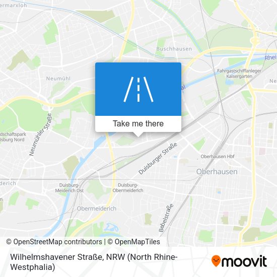 Wilhelmshavener Straße map