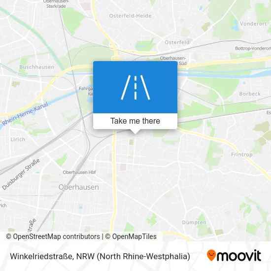 Карта Winkelriedstraße