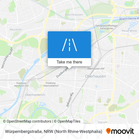 Würpembergstraße map