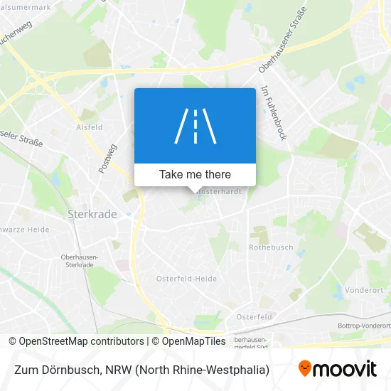 Карта Zum Dörnbusch