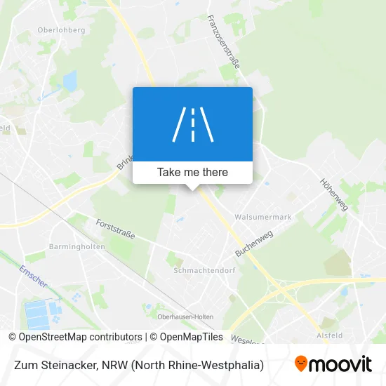 Карта Zum Steinacker