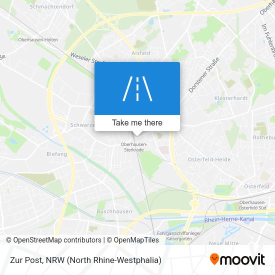 Zur Post map