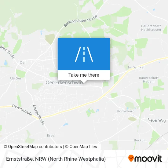 Ernststraße map