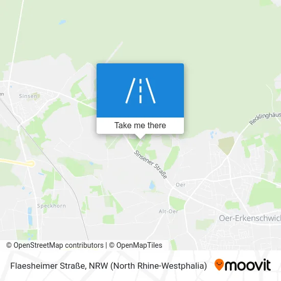 Карта Flaesheimer Straße