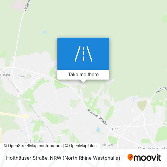 Holthäuser Straße map