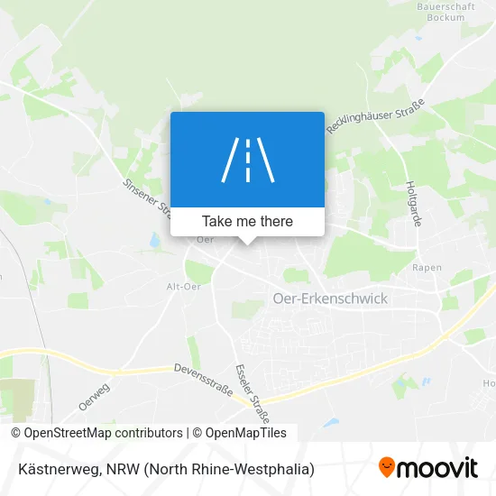 Kästnerweg map