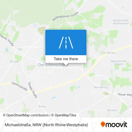 Карта Michaelstraße