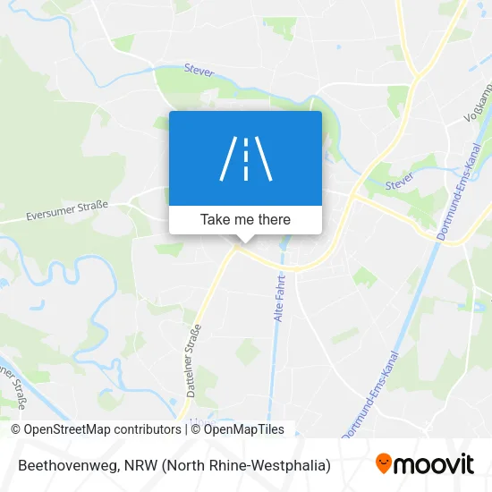 Карта Beethovenweg
