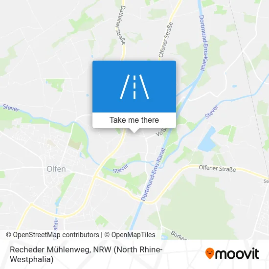 Карта Recheder Mühlenweg