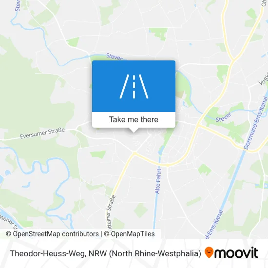 Theodor-Heuss-Weg map