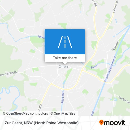 Zur Geest map