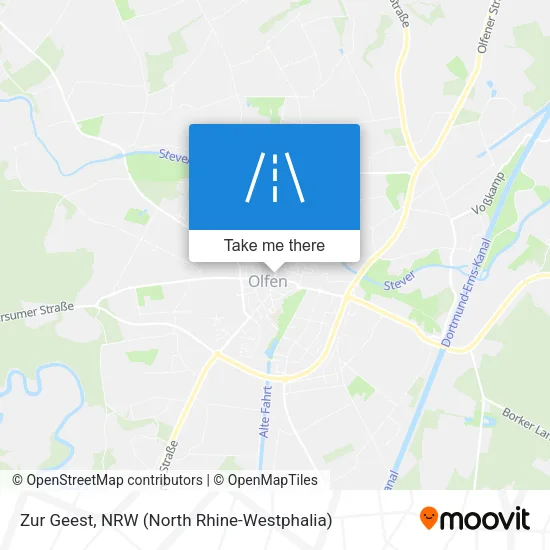 Карта Zur Geest