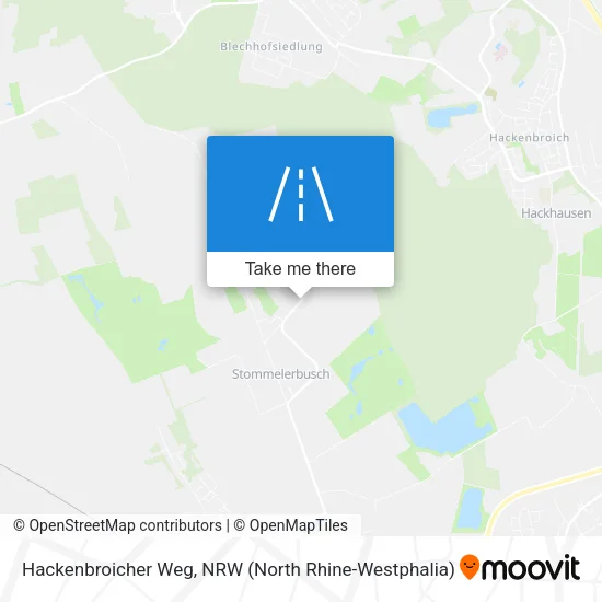 Карта Hackenbroicher Weg