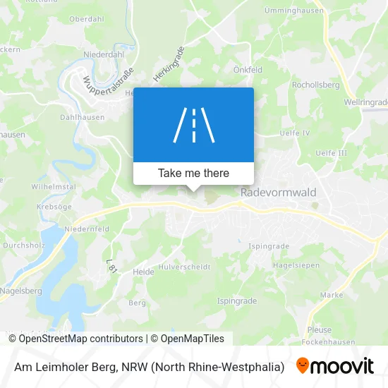 Карта Am Leimholer Berg