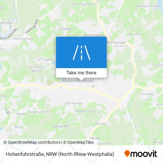 Hohenfuhrstraße map