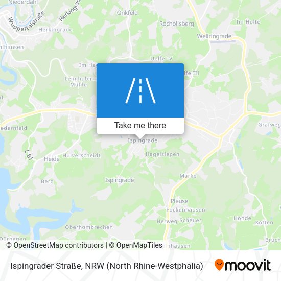 Ispingrader Straße map