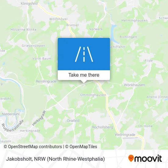 Карта Jakobsholt