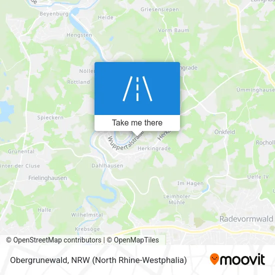 Карта Obergrunewald