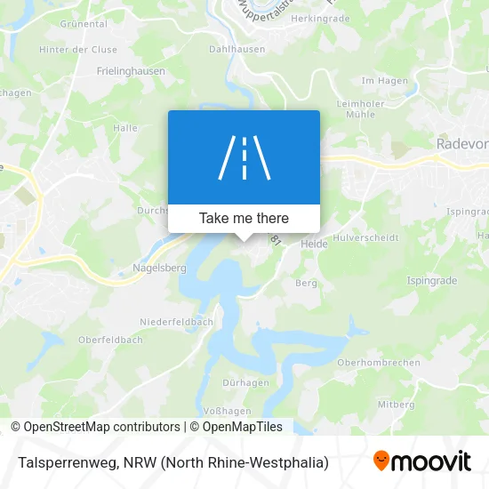 Карта Talsperrenweg